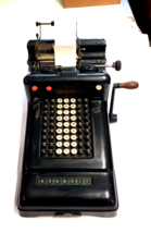 Burroughs Hand Crank Adding Machine Antique Calculator - $197.99