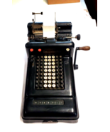Burroughs Hand Crank Adding Machine Antique Calculator - £155.74 GBP