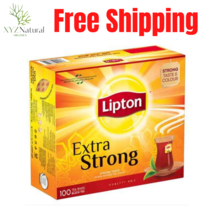 Lipton Tea Extra Strong 100 Bag شاي ليبتون اكسترا ثقيل - £15.56 GBP