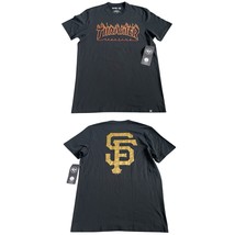 Thrasher Magazine x ‘47 SF Giants MLB Men’s T Shirt Sz S Black Limited E... - €16,93 EUR