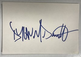 Dylan McDermott Signed Autographed 4x6 Index Card - £15.95 GBP