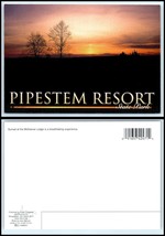 WEST VIRGINIA Postcard -Pipestem Resort State Park, Sunset At McKeever Lodge D20 - £2.36 GBP