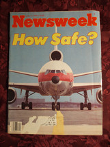 Newsweek Magazine June Jun 11 1979 6/11/79 How Safe Are Planes? - £5.06 GBP