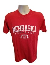 University of Nebraska Football Adult Medium Red TShirt - £11.65 GBP
