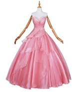 Wicked Glinda Cosplay Costume Women Pink Dress Outfit Wedding Dress + Cr... - $185.32 CAD