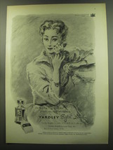 1949 Yardley English Lavender Perfume Ad - The delicate fragrance - £14.78 GBP