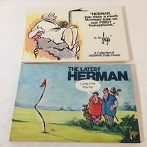 Lot of 2 Herman Digest Comics Paperback By Unger, Jim FUN! - £7.77 GBP