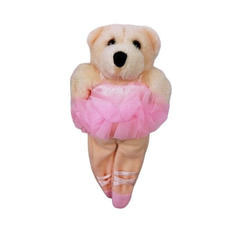 Ballerina Bear Finger Puppet Oriental Trading Company 7" - $5.00