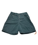 Vintage Zena Hunter Green Purple Denim Shorts Size 9 High Rise 90s USA  Mom - $338.33 MXN