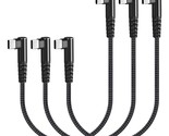 Usb C To Usb C Cable 100W 1Ft 3 Pack 90 Degree Type C Cable Nylon Braide... - $25.99