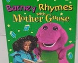 Barney - Barney Rhymes With Mother Goose Vtg VHS, 1993 Lyons Group  - $9.89