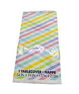 Unique Joyful Easter Plastic Tablecloth 54x84Inches-Multicolor - $20.20 CAD