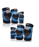 Protective Gear Set for Youth Knee Pads Elbow Pads Wrist Guards Size XL ... - €21,31 EUR