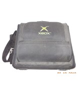 Vintage XBOX Travel Bag Carrying Carry Case w/ Shoulder Strap Black X Box - £33.99 GBP