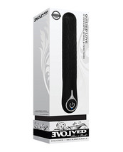 Evolved Quilted Love Rechargeable Vibrator - Black - £61.54 GBP