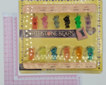 Vintage Vending Display Board Birthstone Bears 0277 - $39.99