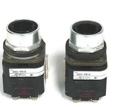 LOT OF 2 ALLEN BRADLEY 800T-PB16 PUSHBUTTON SER T, 40171-002-01 W/ 800T-... - $49.99