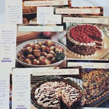 Vintage Grandma&#39;s Kitchen Recipe Cards 7x4.5 Inch LOT OF 10 - £9.00 GBP