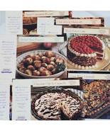 Vintage Grandma&#39;s Kitchen Recipe Cards 7x4.5 Inch LOT OF 10 - $12.00