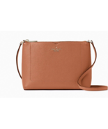 New Kate Spade Harlow Pebble Leather Crossbody Warm Gingerbread with Dus... - $1,911.83 MXN