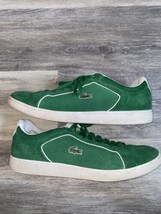 Lacoste Carnaby Evo 318-9-SP  Mens Green Suede Lifestyle Sneakers Shoes size 13 - £31.54 GBP