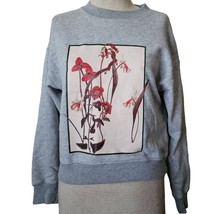 Grey Crewneck Cotton Sweatshirt Size XS - £19.38 GBP
