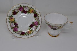 Royal Imperial Summer Time Bone China Tea Cup &amp; Saucer - $33.99