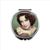 1 Elizabeth Taylor Portable Makeup Compact Double Magnifying Mirror! - £10.94 GBP