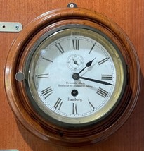 SALE RARE Chronometerwerke Gmbh , Hamburg Marine CLOCK- pre WW2 - free int. ship - £619.50 GBP