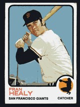 San Francisco Giants Fran Healy 1973 Topps Baseball Card #361 ! - £0.39 GBP