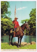 Postcard A Member Of RCMP Royal Canadian Mounted Police - £3.88 GBP