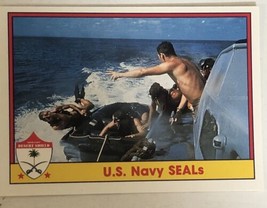 Vintage Operation Desert Shield Trading Cards 1991 #61 US Navy Seals - £1.54 GBP