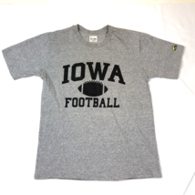 Vintage Cotton Exchange University Iowa Hawkeyes Football Gray T Shirt L... - $555.84 MXN