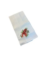 C&amp;F Red Lobster Waffle Weave Embroidered Towel  - $11.95