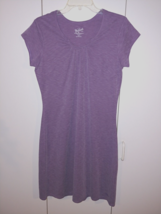 Woolrich Ladies Ss Purple Knit TENCEL/POLY Pullover DRESS-M-NWOT-CUTE - £11.21 GBP
