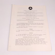 Accident Report Chicago Illinois Brynmawr Station #80 1974 Fed Railroad ... - £11.15 GBP