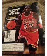 Michael Jordan Wheaties Cereal Open Box Shoot Hoops with MJ Bulls Basket... - €8,26 EUR