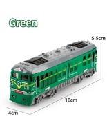 18CM-Green Model Train Kids Toys Rail Diecast Vehicle Toy Models - £9.93 GBP