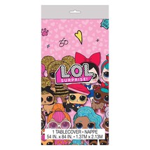 LOL Surprise Plastic Table Cover Birthday Party Supplies 1 Per Package NEW - $121.15 MXN