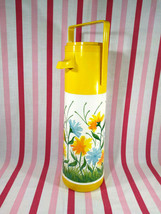 Fab Vintage MoD Aladdin Pump A Drink Flower Power 2QT Travel Thermos w/ ... - $19.79