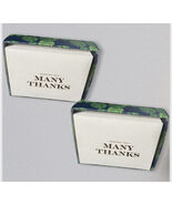 2 Box of 12  Blank Many Thank Cards with Envelopes~ 'Many Thanks' 4*3.5 In - $22.49