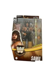 WWE Legends Elite Collection Series 18 Samu Floral Chase Variant Action Figure - £18.17 GBP