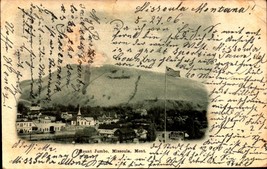 Mount Jumbo Missoula MONT-MT -1905 Undivided Back Rppc Postcard Bk 57 - £6.43 GBP