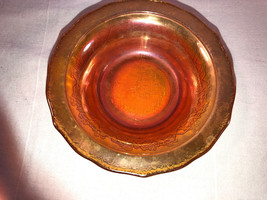 Iridescent Normandie 5 Inch Berry Bowl Depression Glass Mint - $14.99