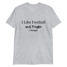 PersonalizedBee I Like Football and Maybe 3 People T-Shirt Funny Football Shirts - £14.62 GBP+