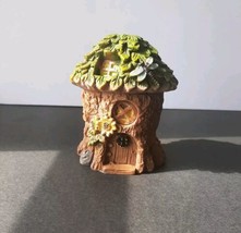 Fairy Garden Forest Figurine Fairy Cottage House Home Decor Accent 4&quot; Whimsical - £5.50 GBP