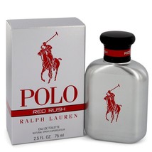 Polo Red Rush by Ralph Lauren Eau De Toilette Spray 2.5 oz - £43.76 GBP