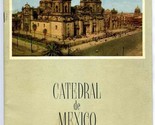 Catedral de Mexico 1960&#39;s Guide Book Photographs by M Gomez - £14.24 GBP