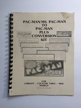 Pac-Man Plus Original Video Arcade Game MANUAL Kit Pac Man - Ms Pacman Vintage - £18.81 GBP