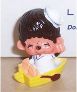 1979 Sekiguchi Monchhichi Monchichi PVC Figure Vintage #15 - €12,85 EUR